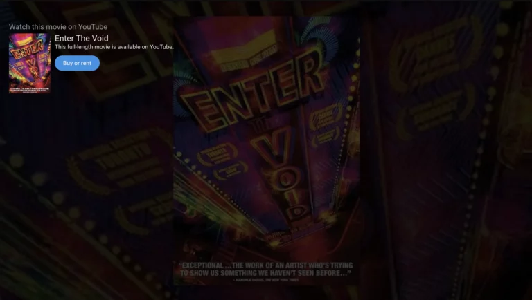 Enter the Void Movie