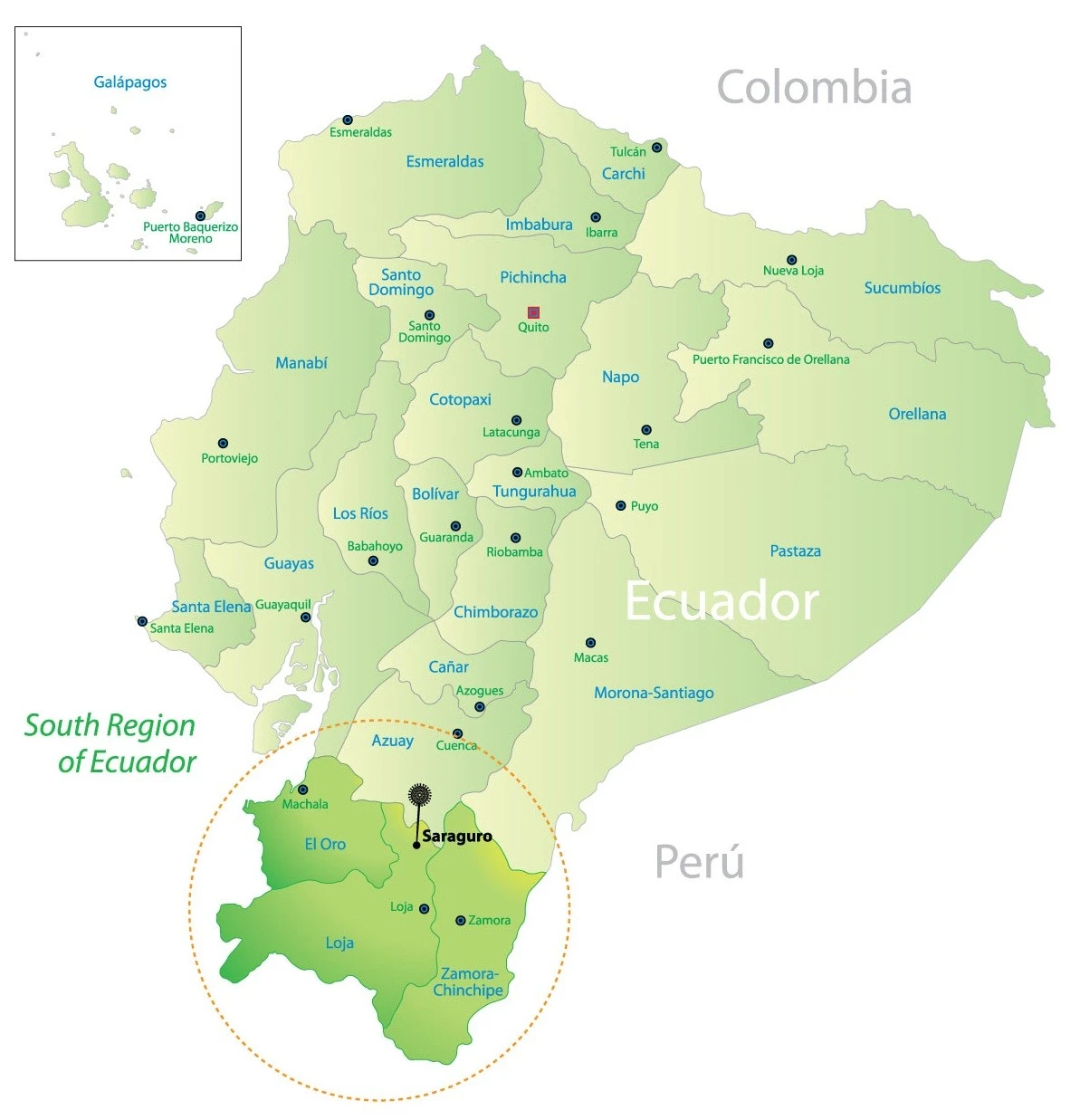 Peru map