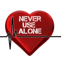 NeverUseAlone logo