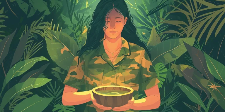 Ayahuasca taught veteran about self love