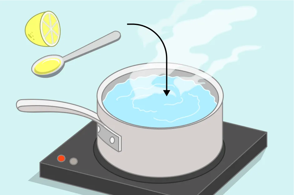 Step 3: Add the lemon juice